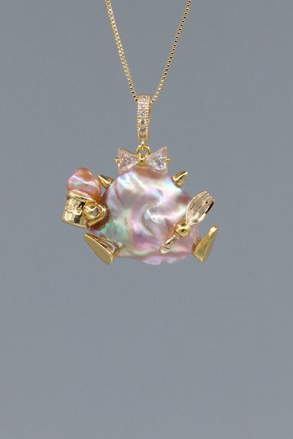 Pearl Accents – Baroque Pearl Necklace Signature Sets 266P766