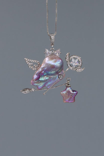 Pearl Accents – Baroque Pearl Necklace Signature Sets