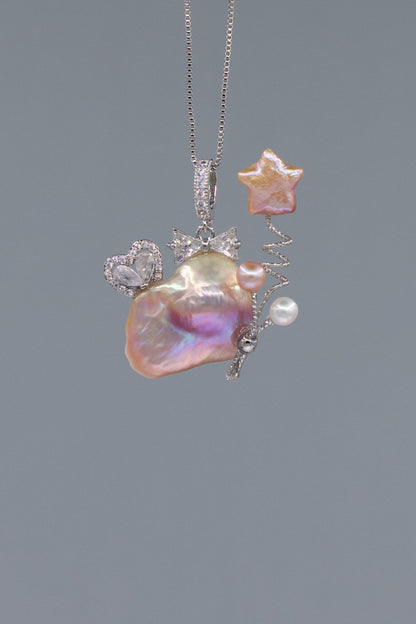 Pearl Accents – Baroque Pearl Necklace Signature Sets