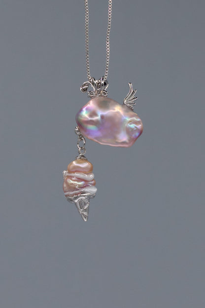 Pearl Accents – Baroque Pearl Necklace Signature Sets