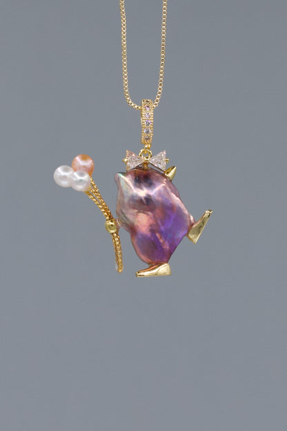 Pearl Accents – Baroque Pearl Necklace Signature Sets