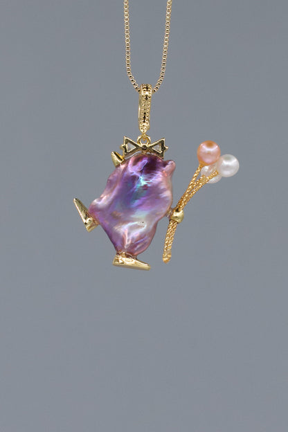 Pearl Accents – Baroque Pearl Necklace Signature Sets