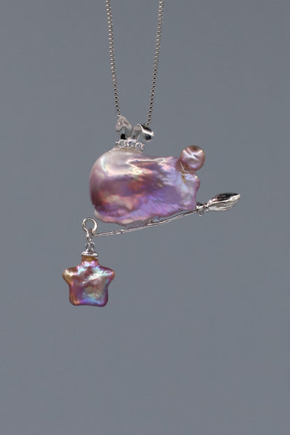 Pearl Accents – Baroque Pearl Necklace Signature Sets