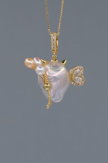 Pearl Accents – Baroque Pearl Necklace Signature Sets