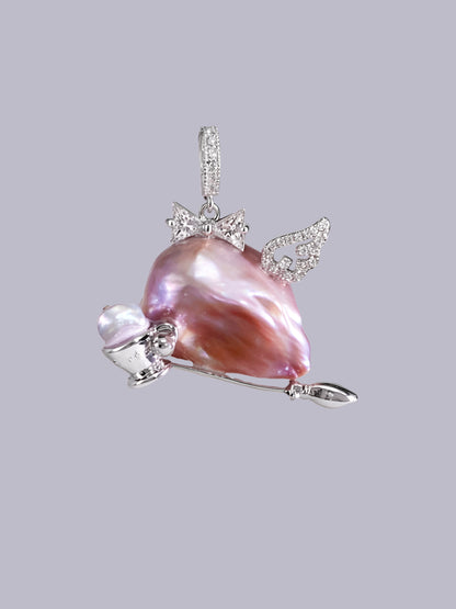 Pearl Accents – Baroque Pearl Necklace Signature Sets 408