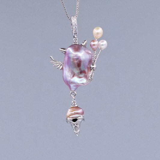 Pearl Accents – Baroque Pearl Necklace Signature Sets 473P553
