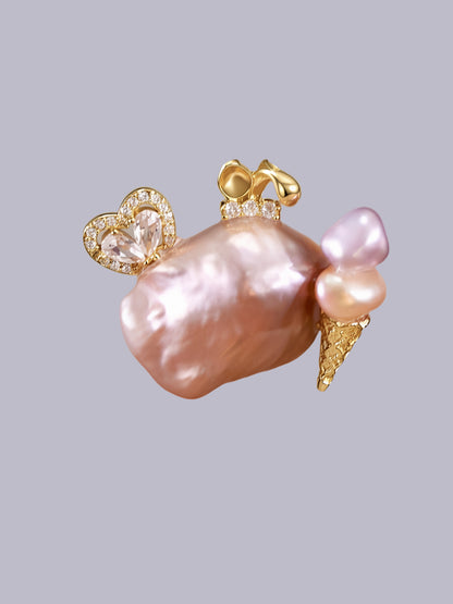 Pearl Accents – Baroque Pearl Necklace Signature Sets 564
