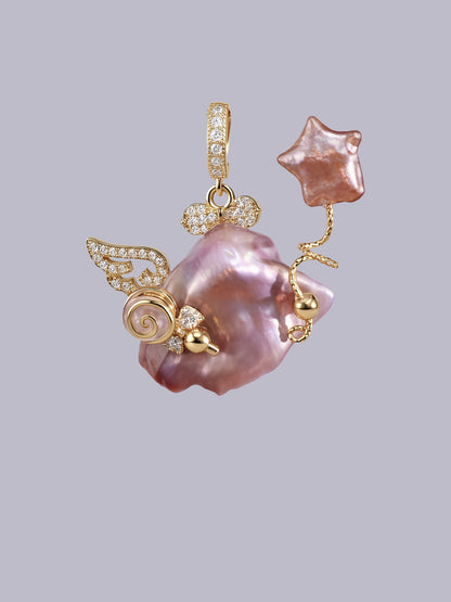Pearl Accents – Baroque Pearl Necklace Signature Sets 566