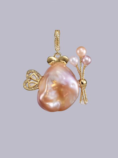 Pearl Accents – Baroque Pearl Necklace Signature Sets 632