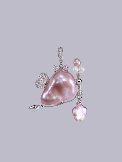 Pearl Accents – Baroque Pearl Necklace Signature Sets 802