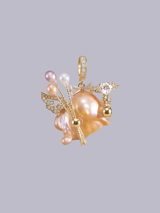 Pearl Accents – Baroque Pearl Necklace Signature Sets 824