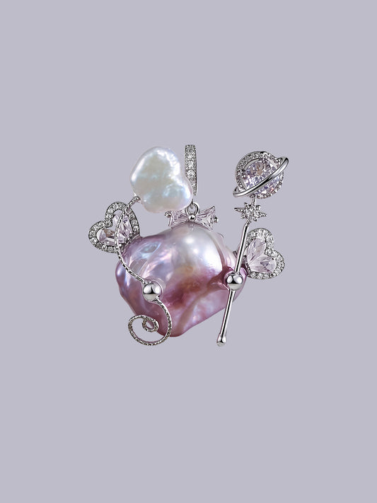 Pearl Accents – Baroque Pearl Necklace Signature Sets 864