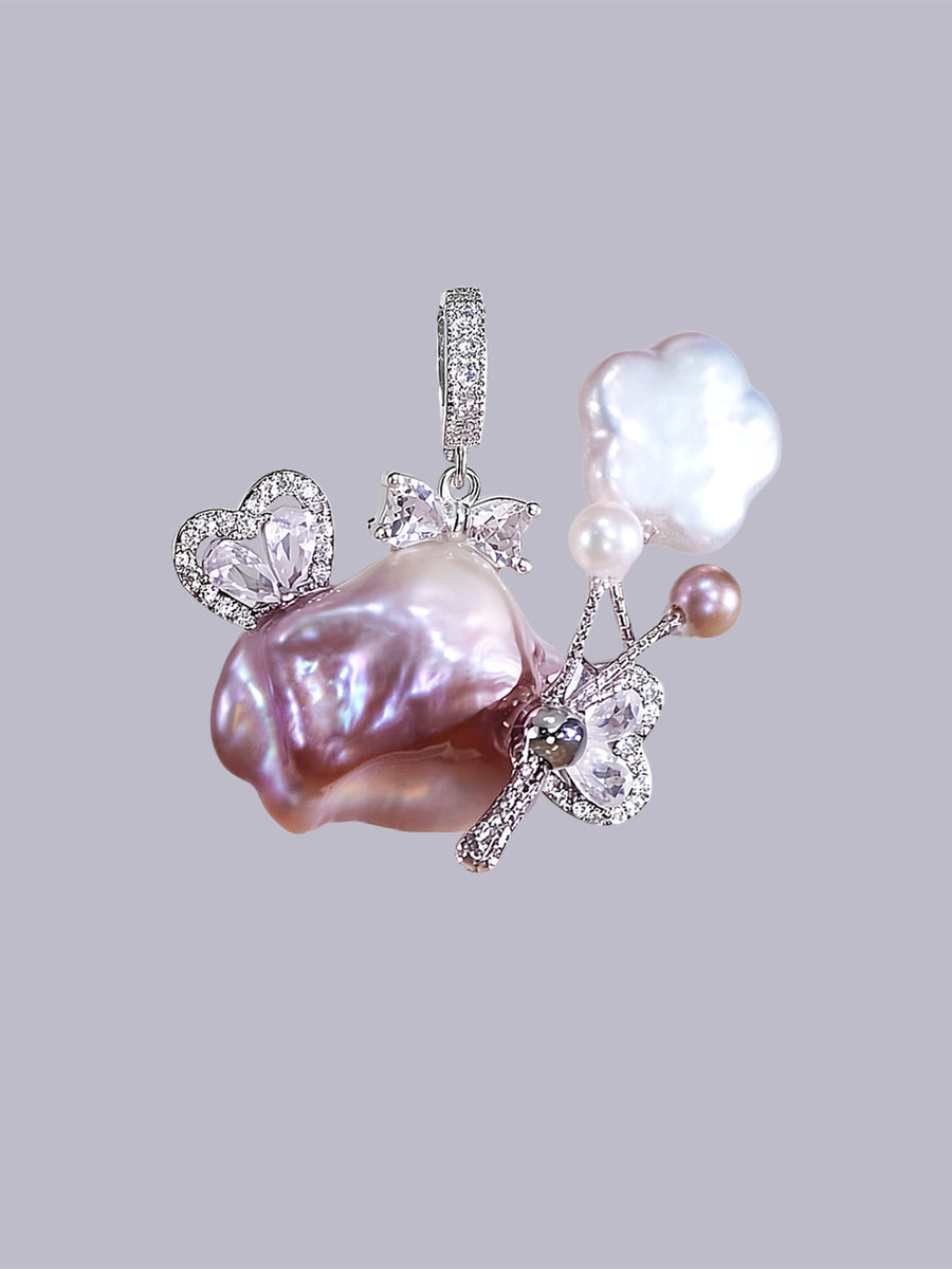 Pearl Accents – Baroque Pearl Necklace Signature Sets 868