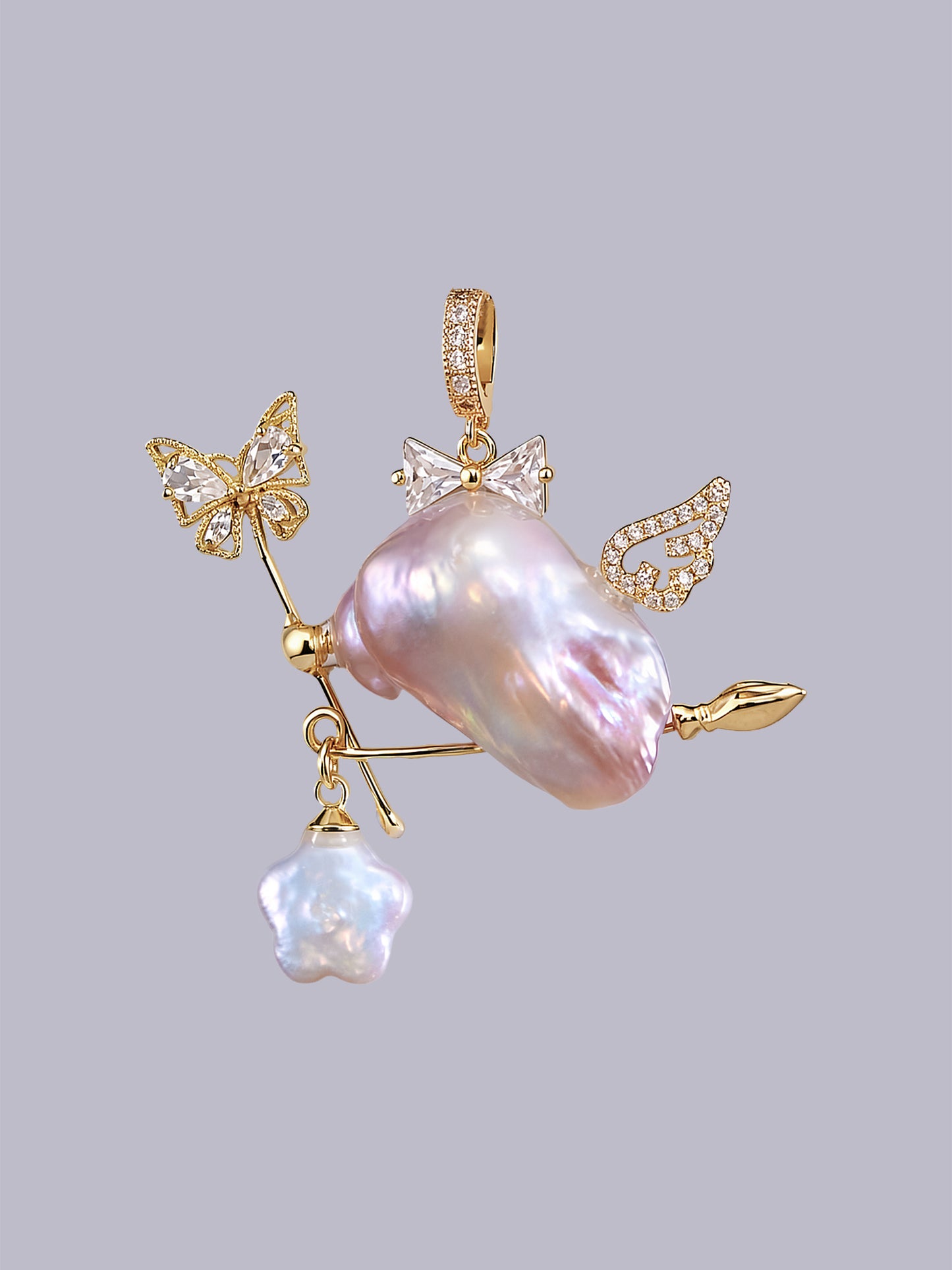 Pearl Accents – Baroque Pearl Necklace Signature Sets 876