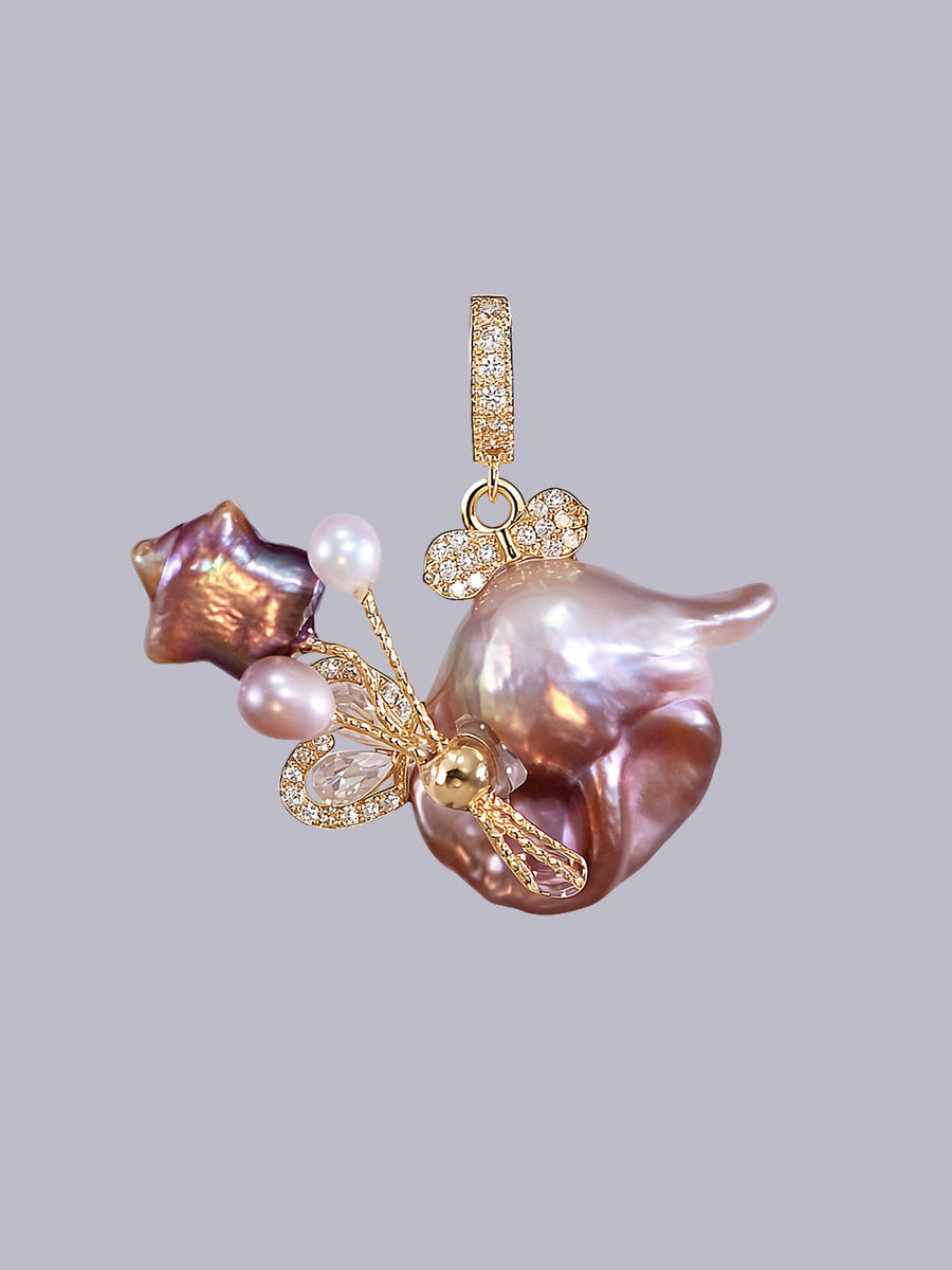 Pearl Accents – Baroque Pearl Necklace Signature Sets 918