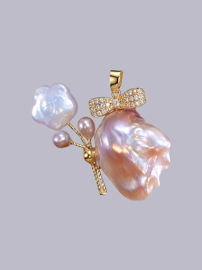 Pearl Accents – Baroque Pearl Necklace Signature Sets 956