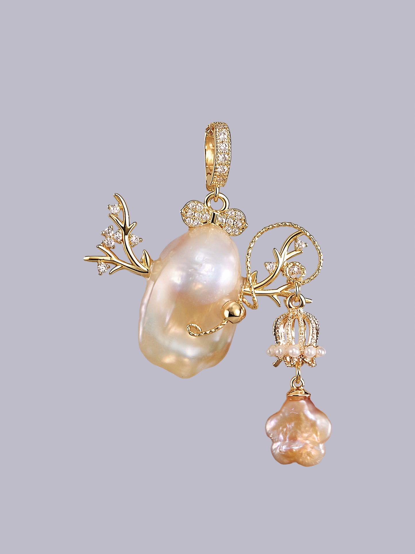 Pearl Accents – Baroque Pearl Necklace Signature Sets 982