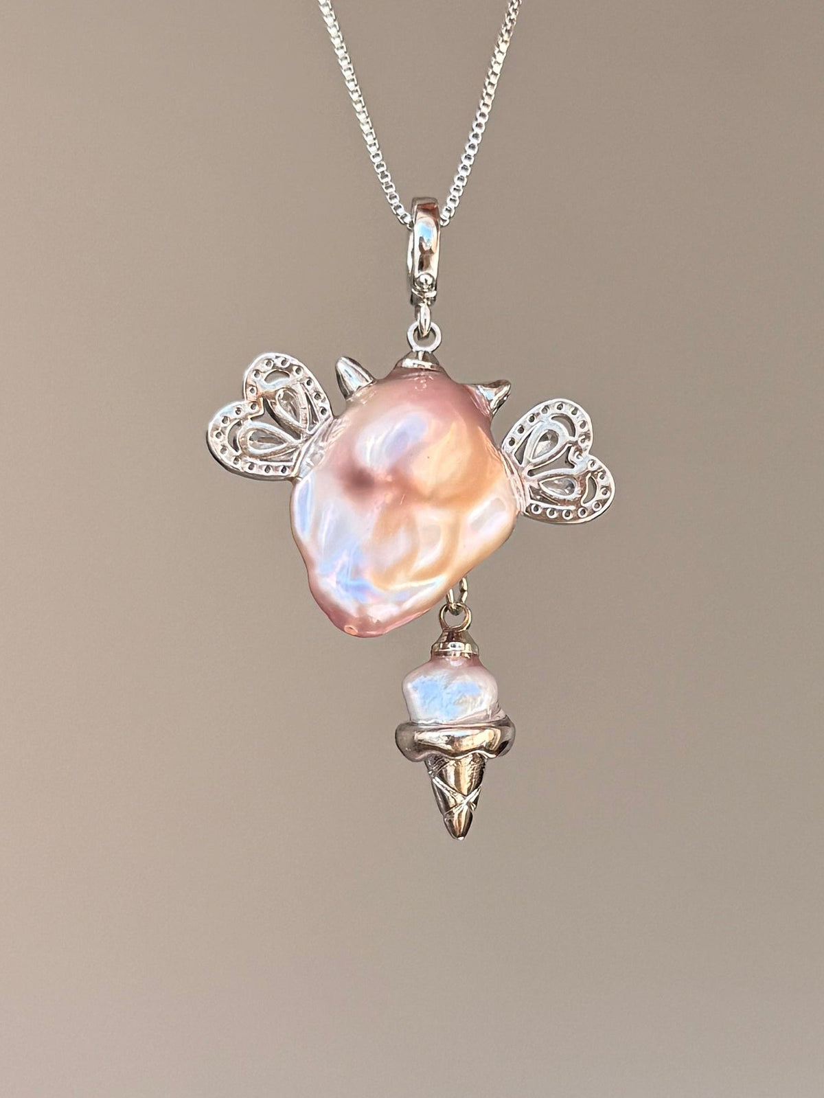 Bellwing Sprite Baroque Pearl Necklace SKU122P141