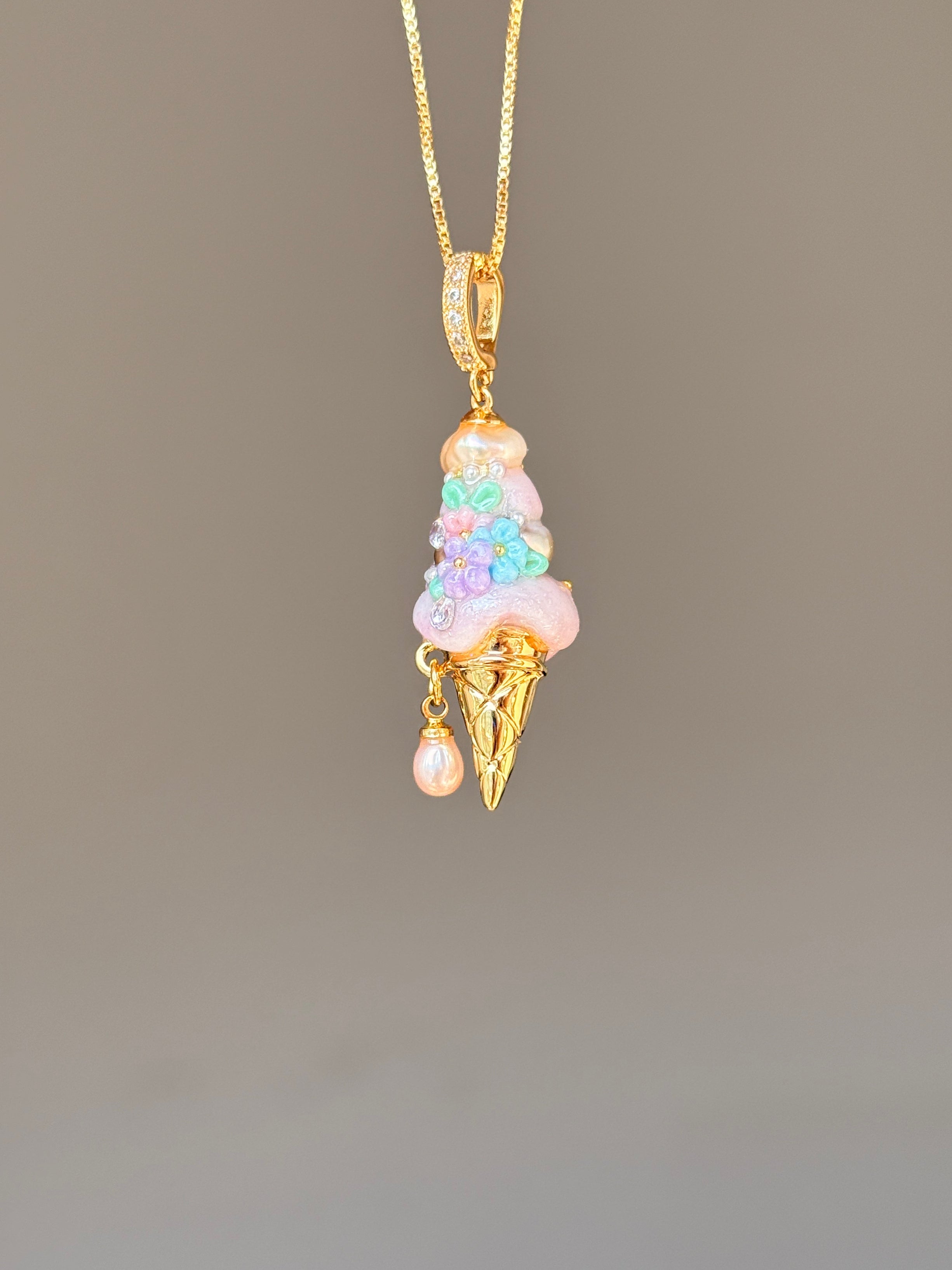 Sugarplum Scoop Baroque Pearl Necklace SKUCR15