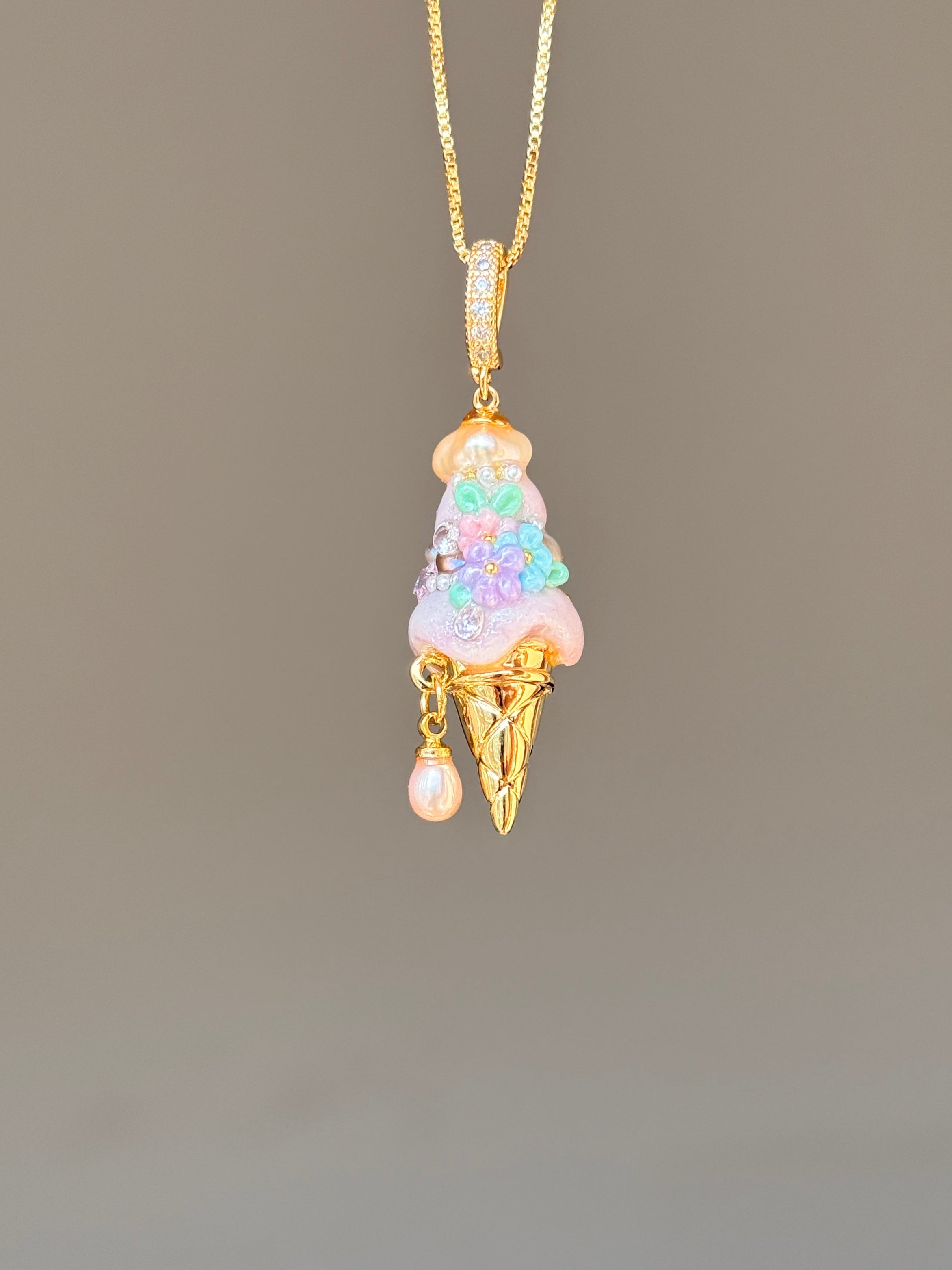 Sugarplum Scoop Baroque Pearl Necklace SKUCR15