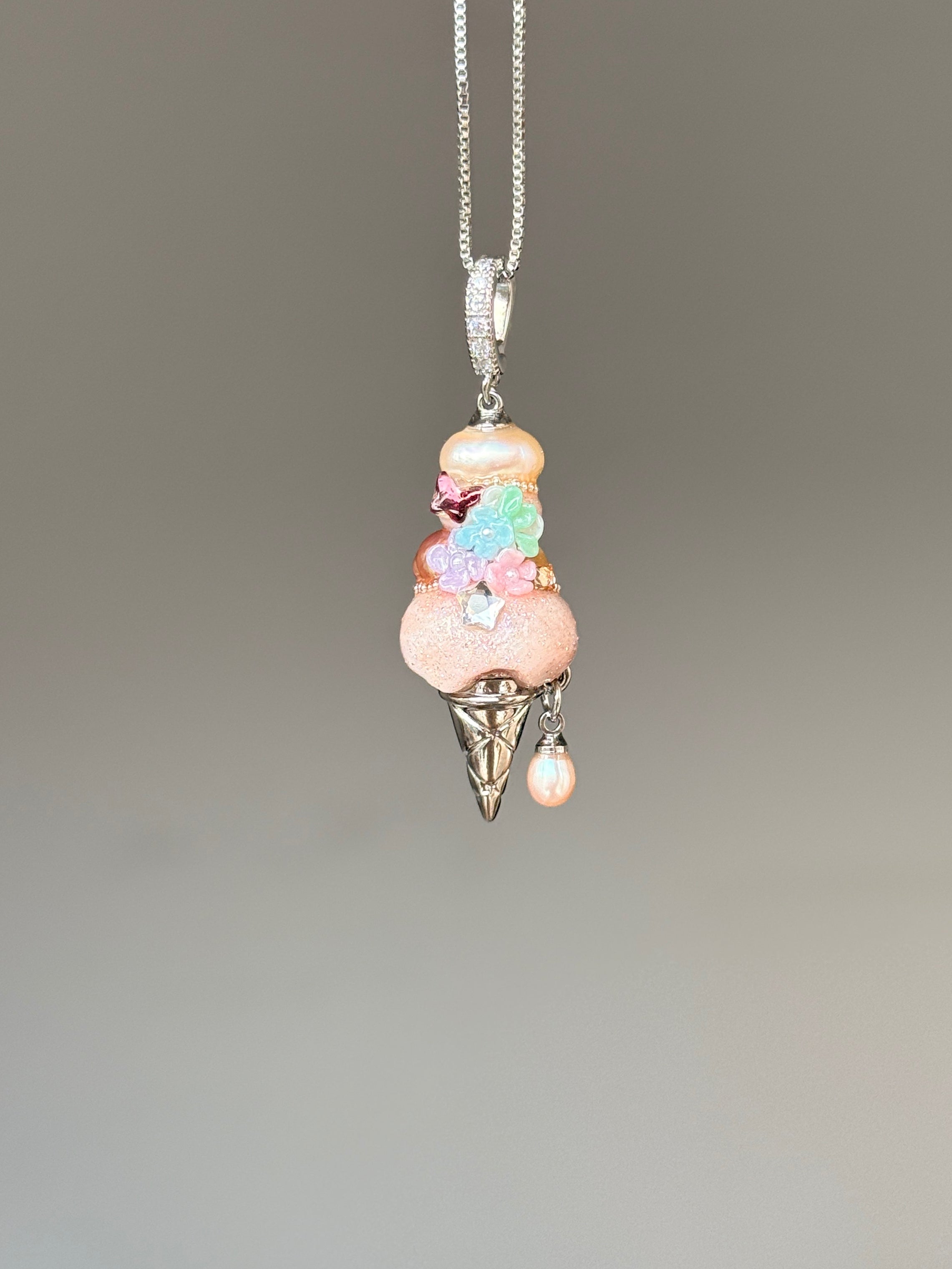 Berry Bloom Scoop Baroque Pearl Necklace SKUCR27