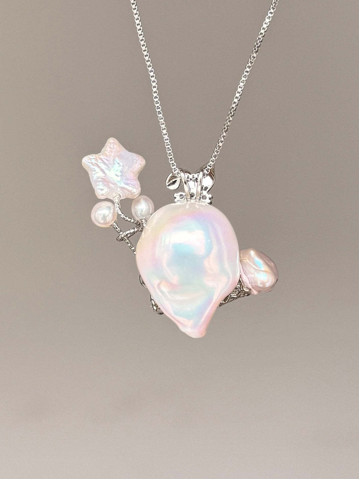 Star Balloon Dessert Bunny Baroque Pearl Necklace SKU1124