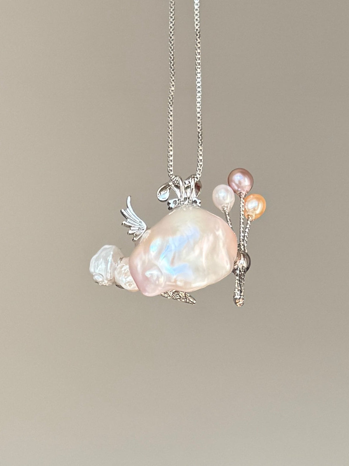 Balloon Dessert Sprite Baroque Pearl Necklace SKUE233