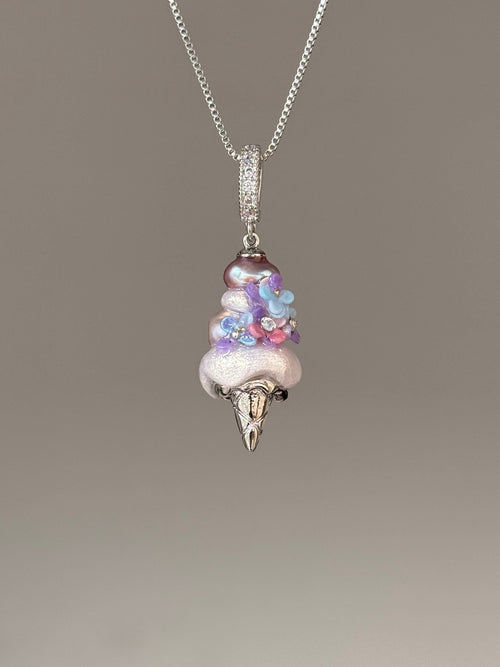 Bluebell Candy Scoop Baroque Pearl Necklace SKUCR93
