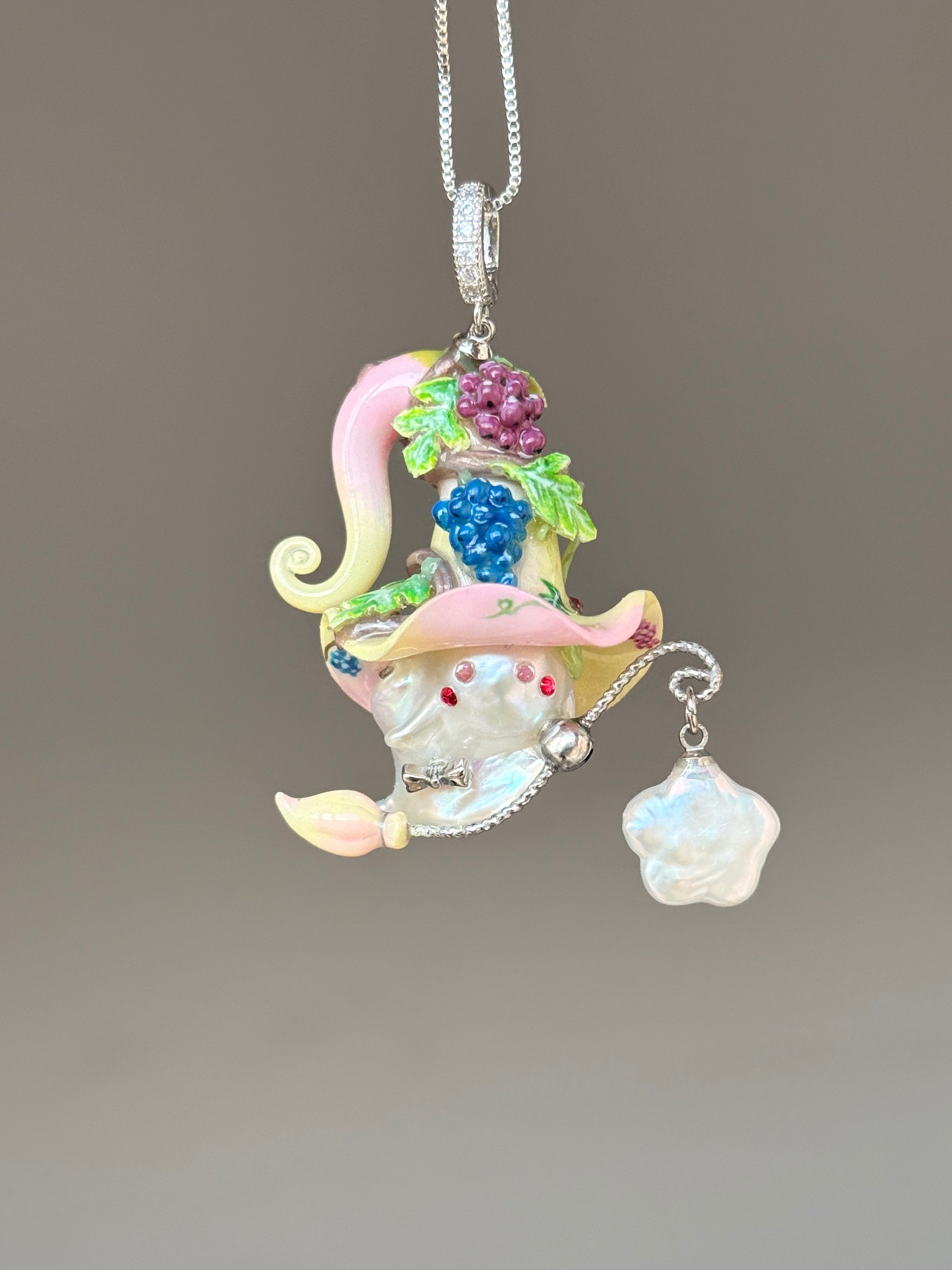 Grapevine Sprite Baroque Pearl Necklace SKUE1313