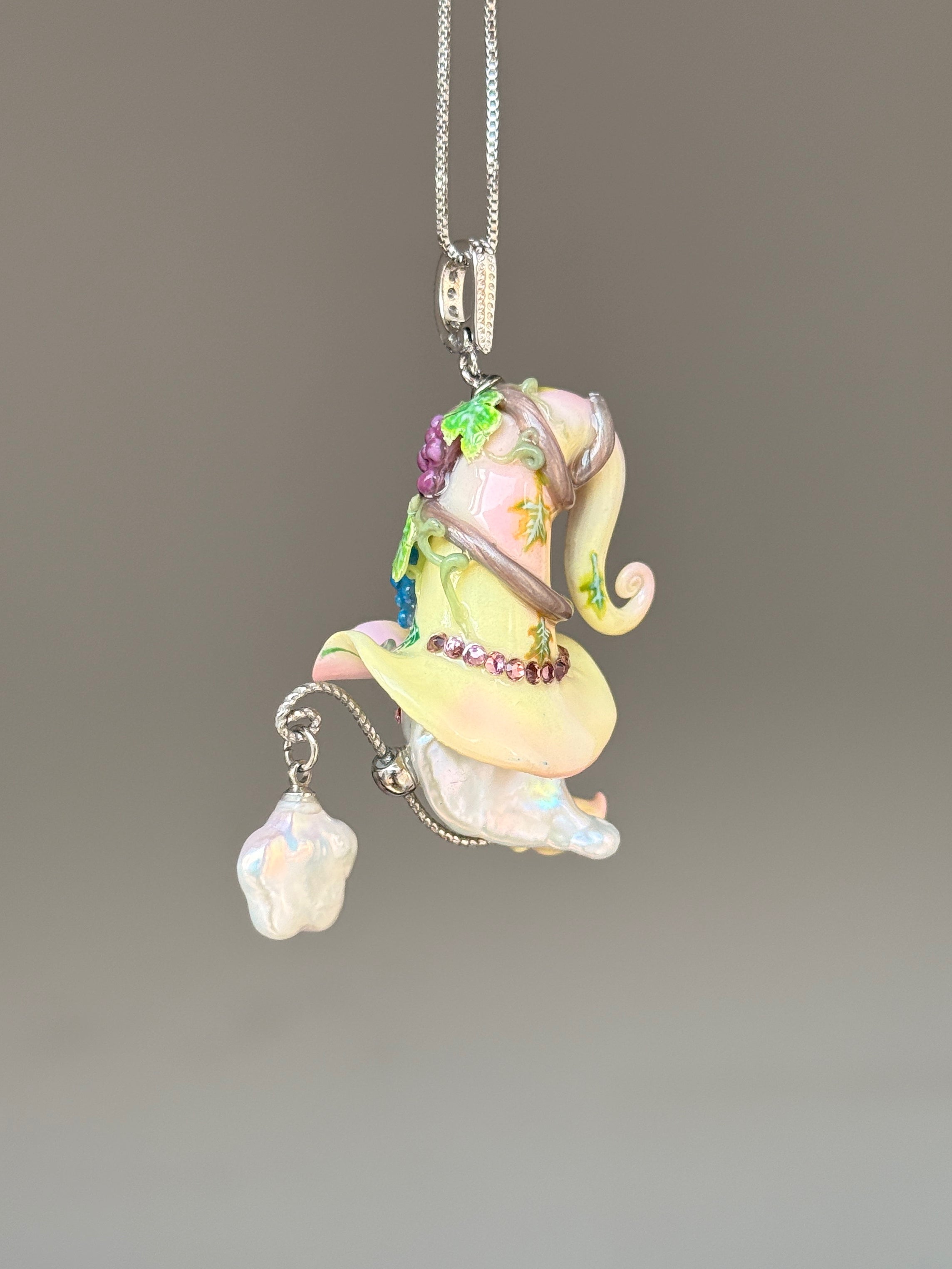 Grapevine Sprite Baroque Pearl Necklace SKUE1313
