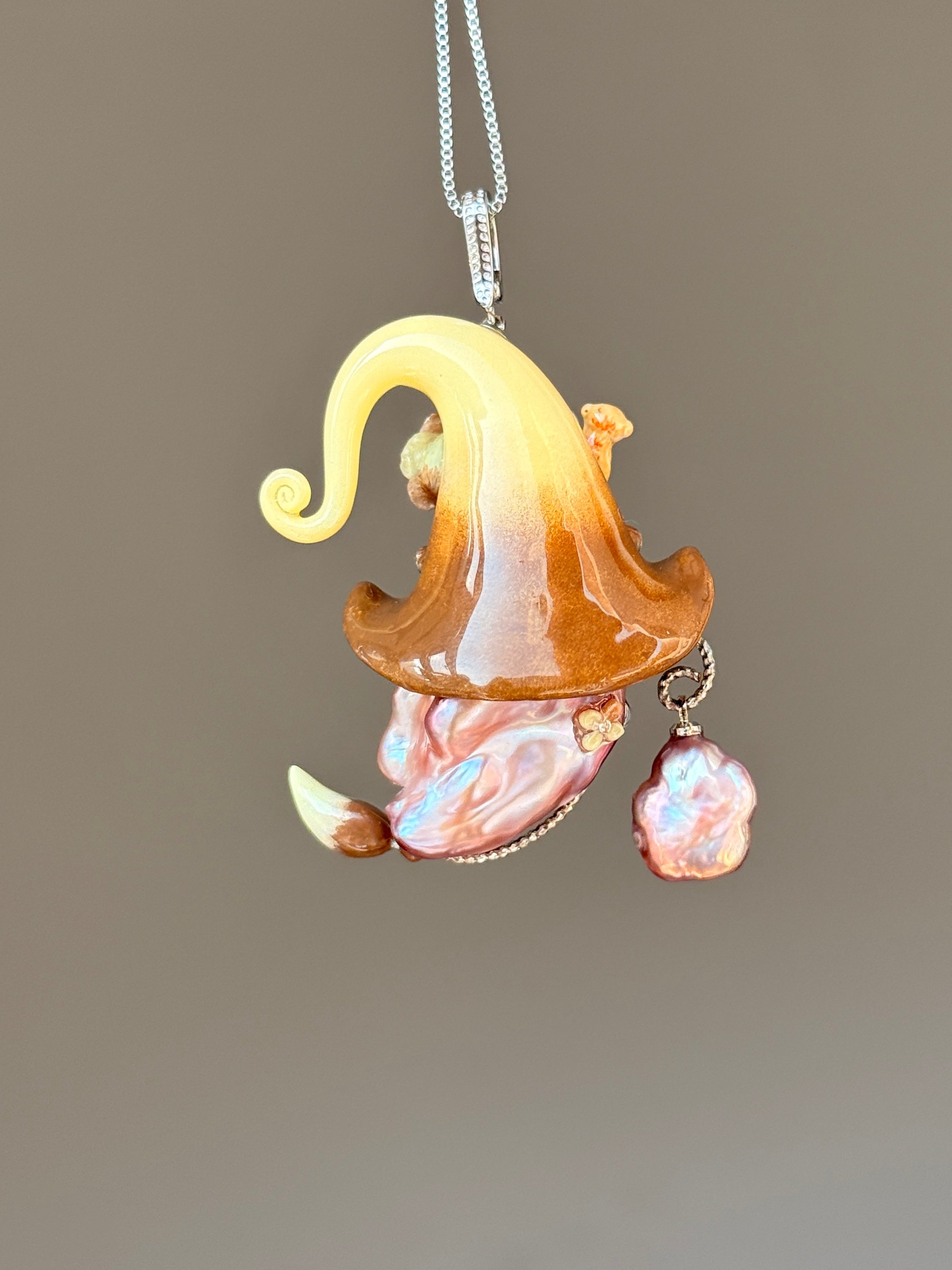 Meerkat Bloom Baroque Pearl Necklace SKUE909
