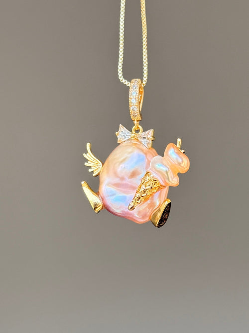 Little Cherub Baroque Pearl Necklace SKUE899