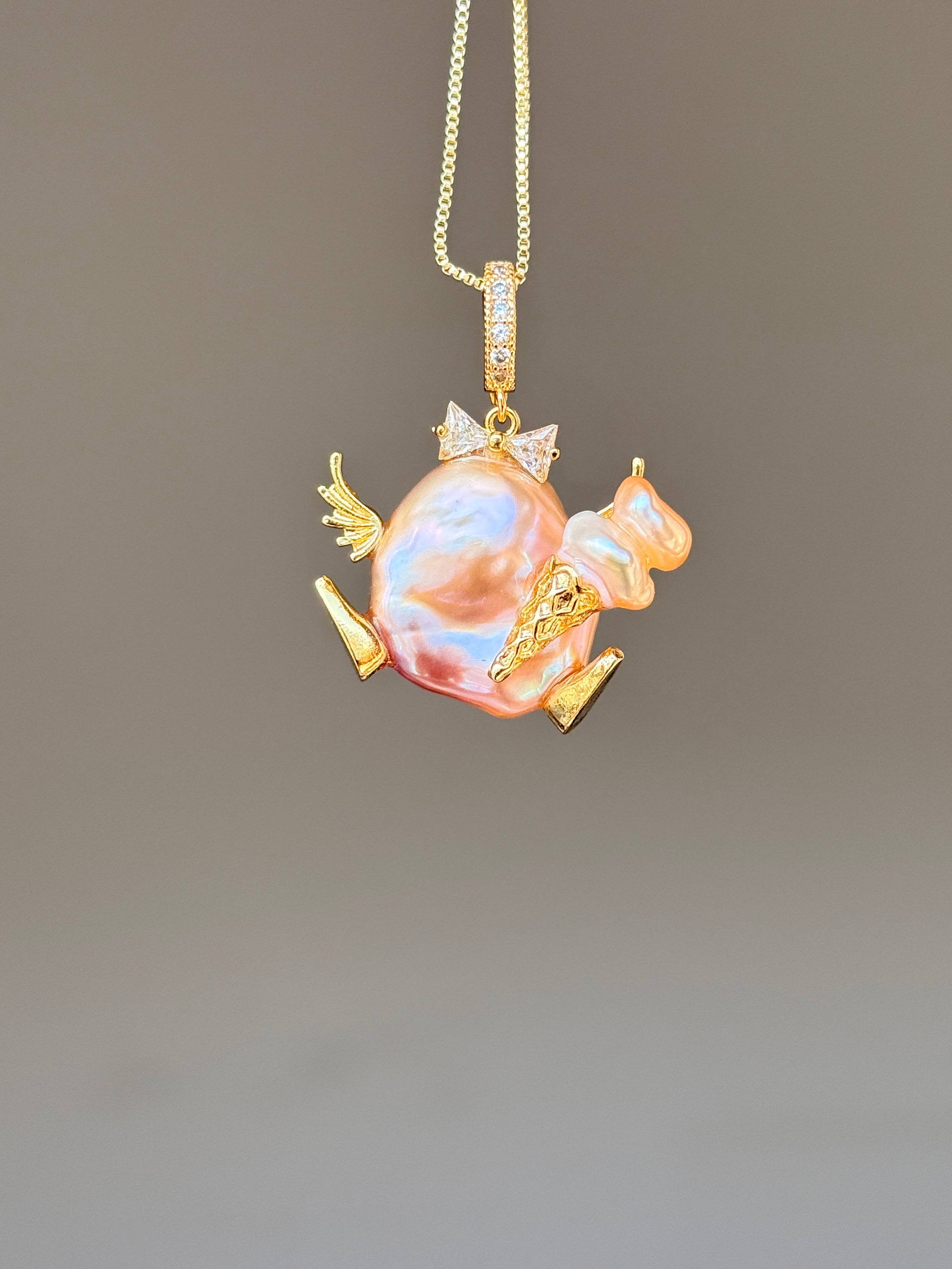 Little Cherub Baroque Pearl Necklace SKUE899