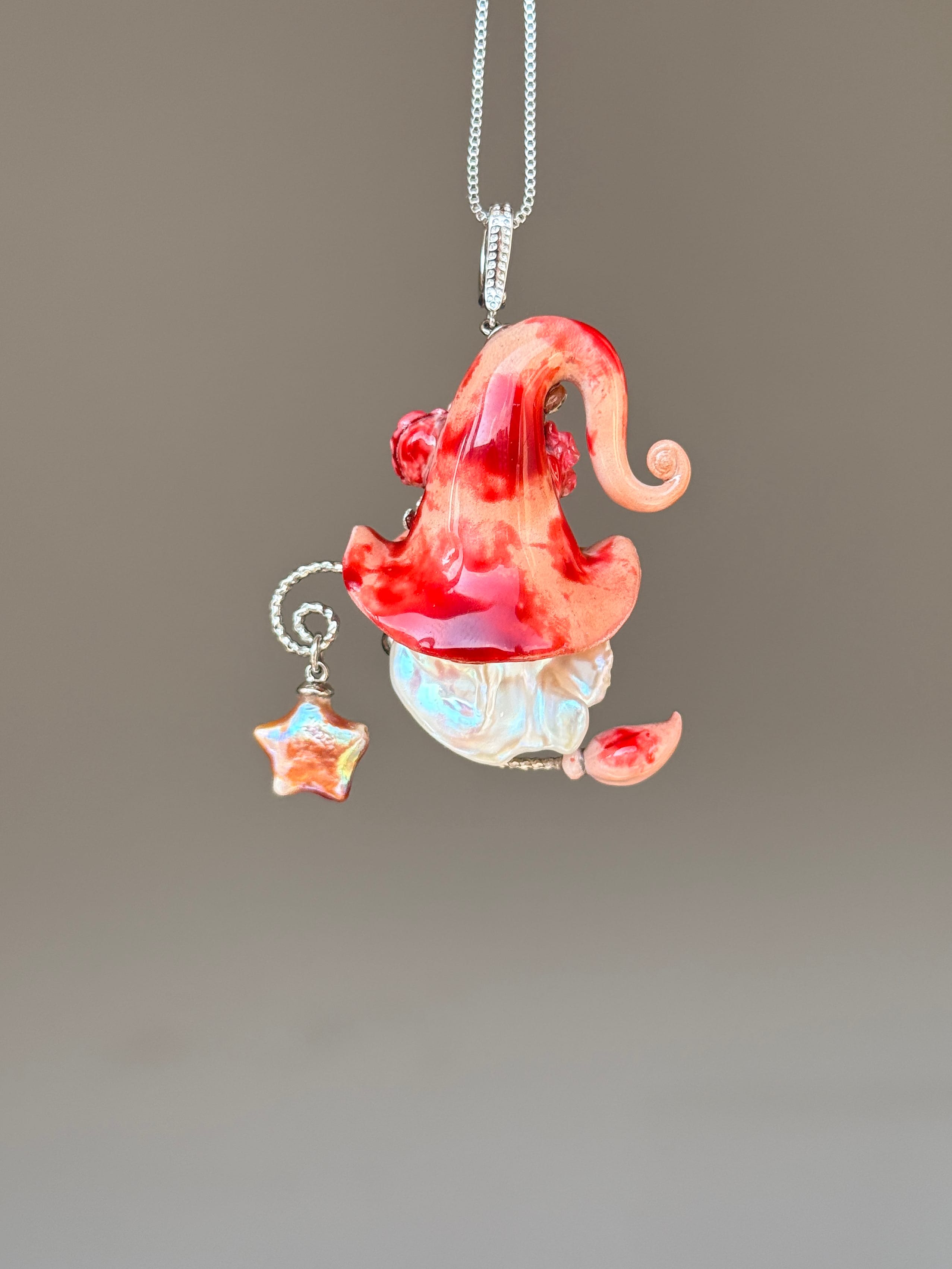 Brain Bloom Witch Baroque Pearl Necklace SKUE447