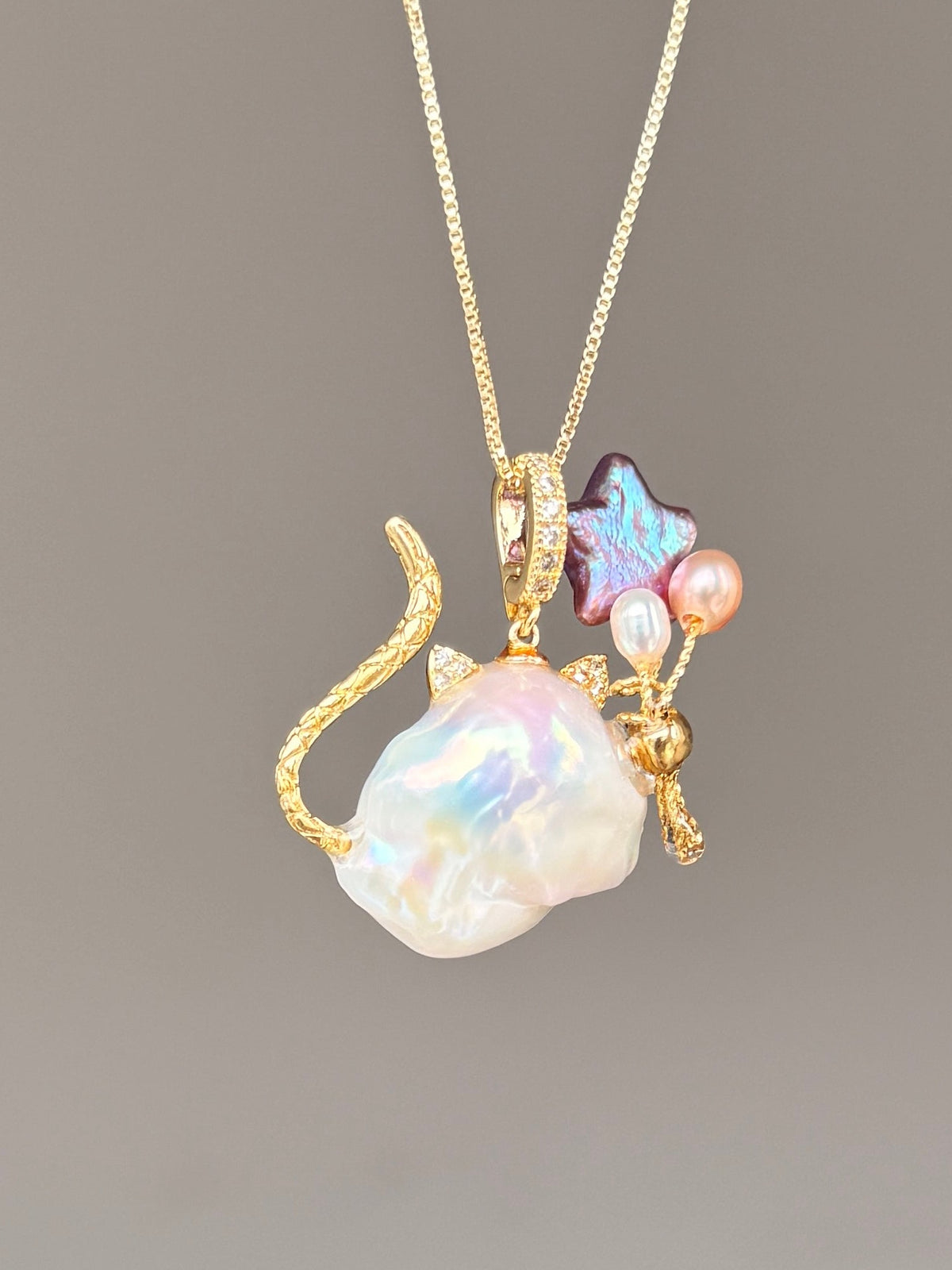 Balloon Familiar Baroque Pearl Necklace SKU1112P1632