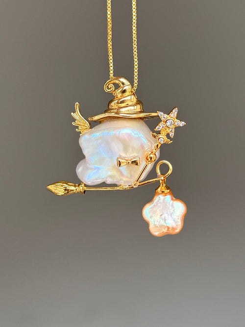 Spellbound Sprite Baroque Pearl Necklace SKUE110