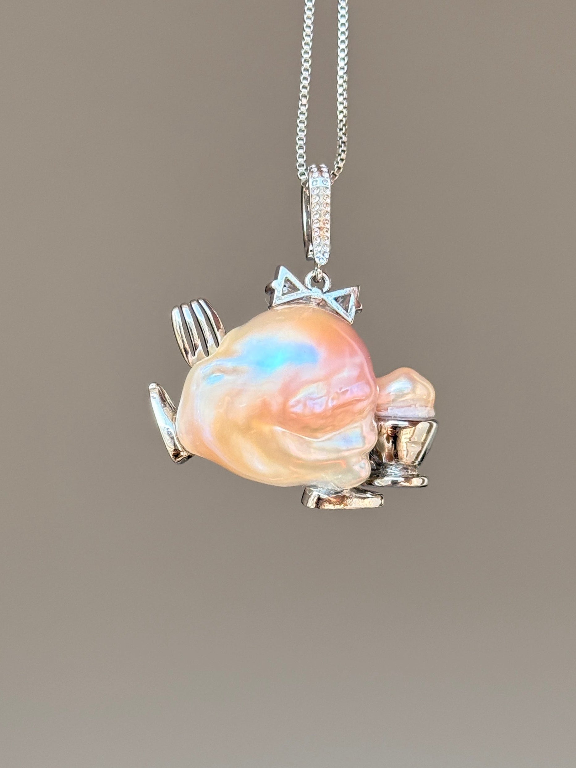 Afternoon Tea Sprite Baroque Pearl Necklace SKUE65