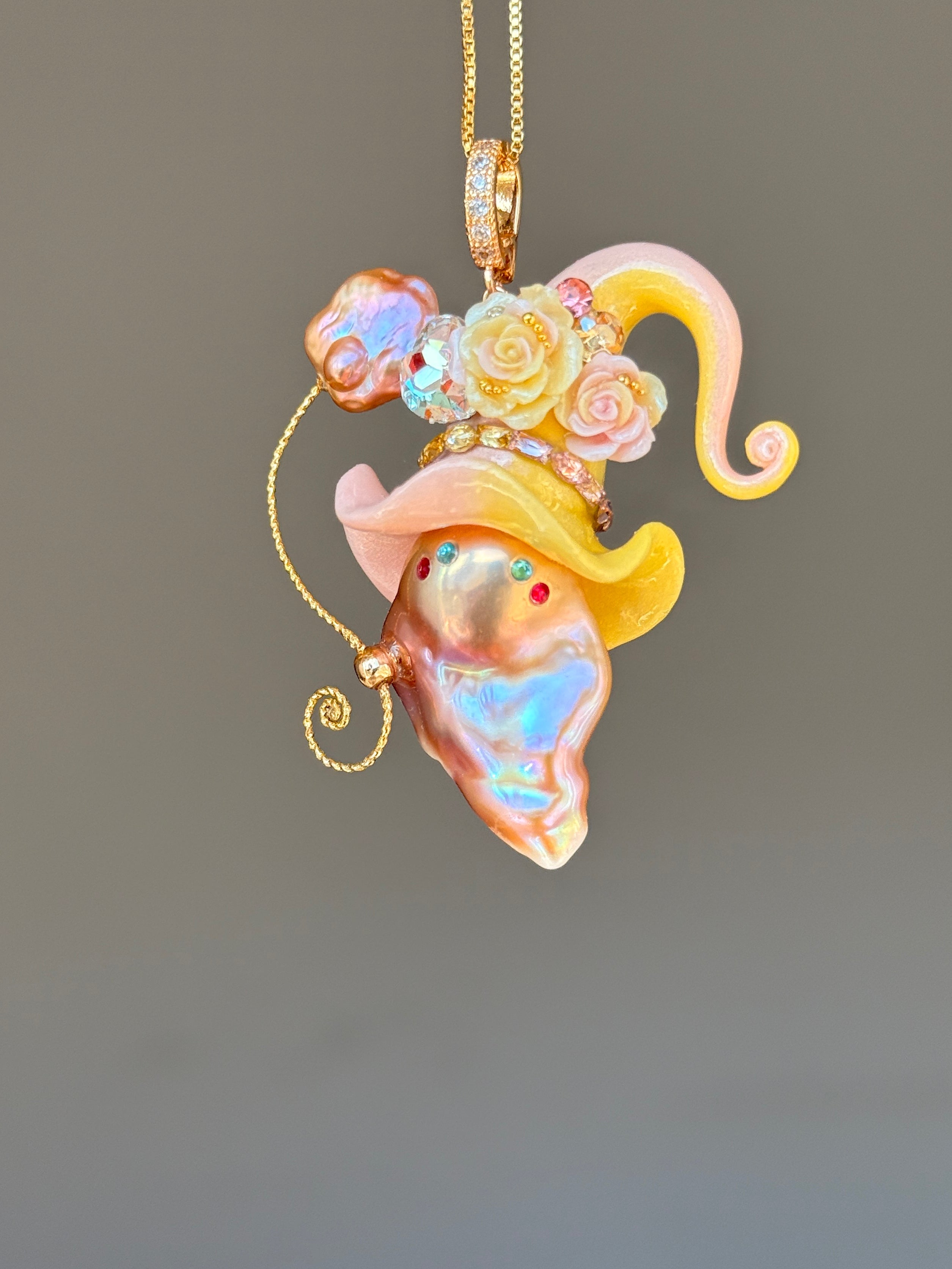 Sorbet Glow Sprite Baroque Pearl Necklace SKU1130P1501