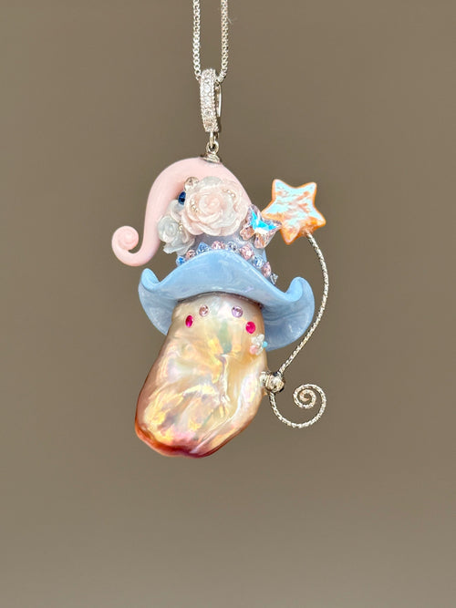 Pastel Sky Daydream Baroque Pearl Necklace SKU1093P984