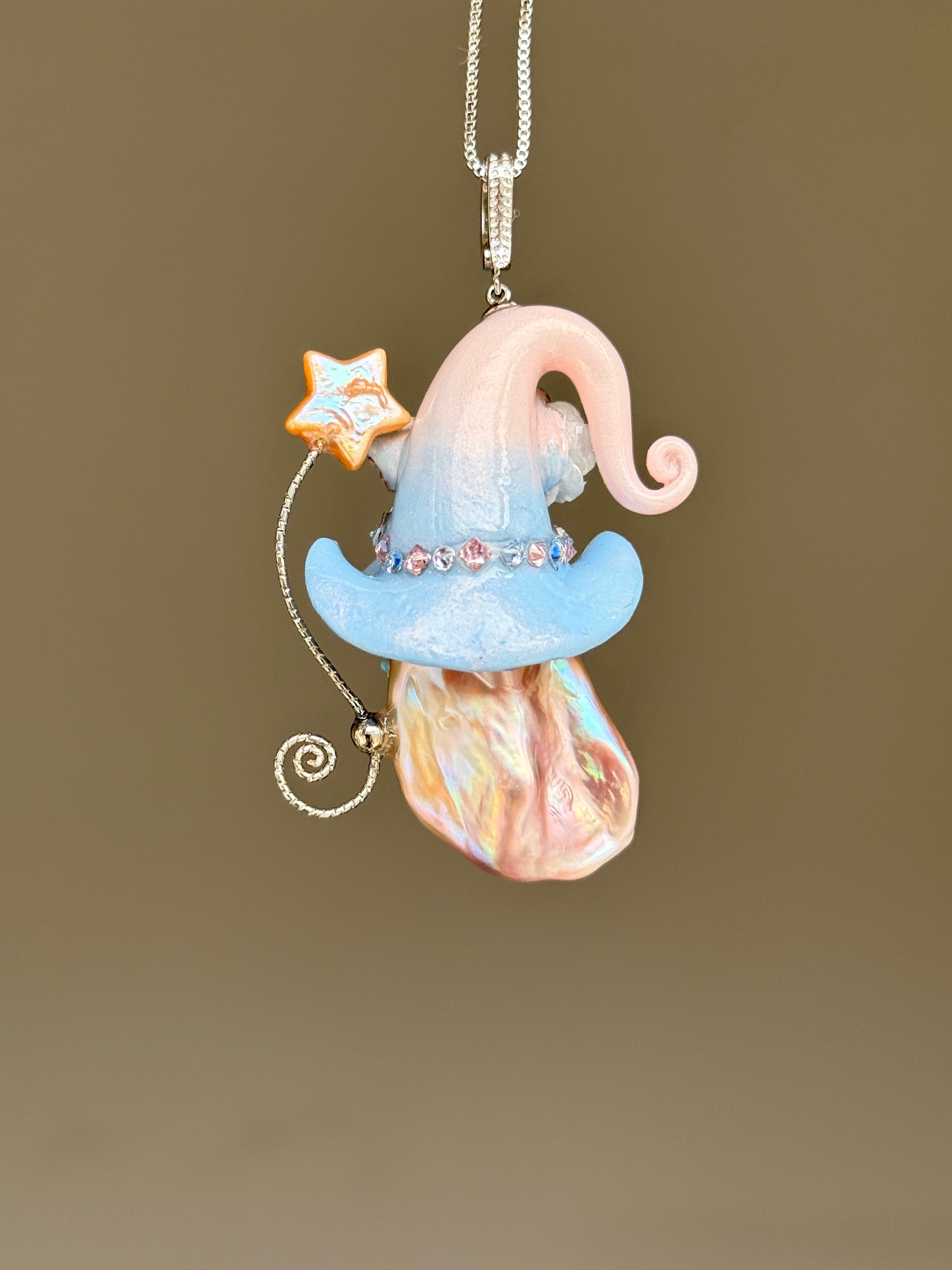 Pastel Sky Daydream Baroque Pearl Necklace SKU1093P984