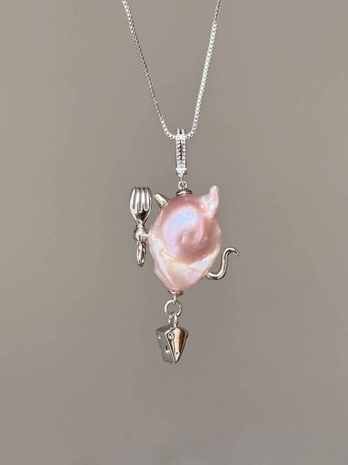 Cheese Imp Baroque Pearl Necklace SKU675P1038
