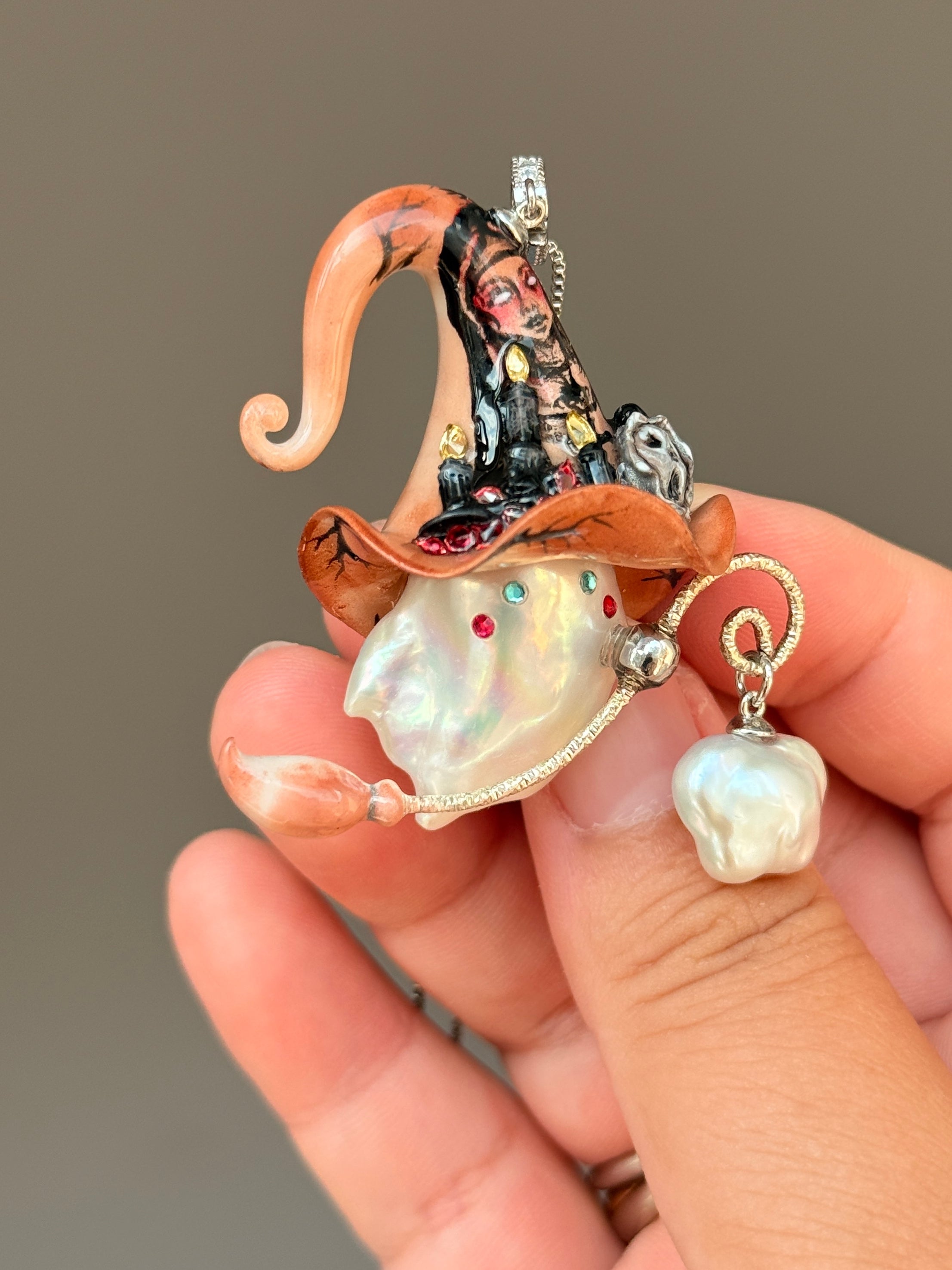 Haunted Chapel Sprite Baroque Pearl Necklace SKU1036P1604