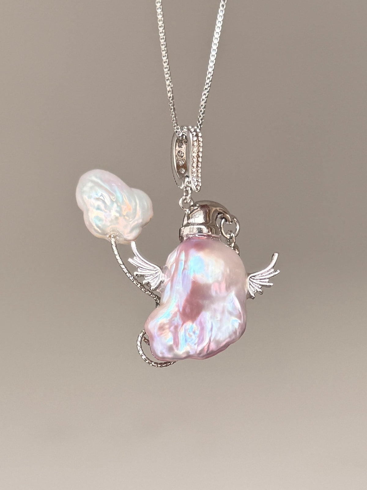 Nightcap Cloud Sprite Baroque Pearl Necklace SKU884P878