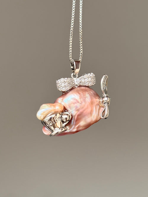 Afternoon Tea Sprite Baroque Pearl Necklace SKU630P1186