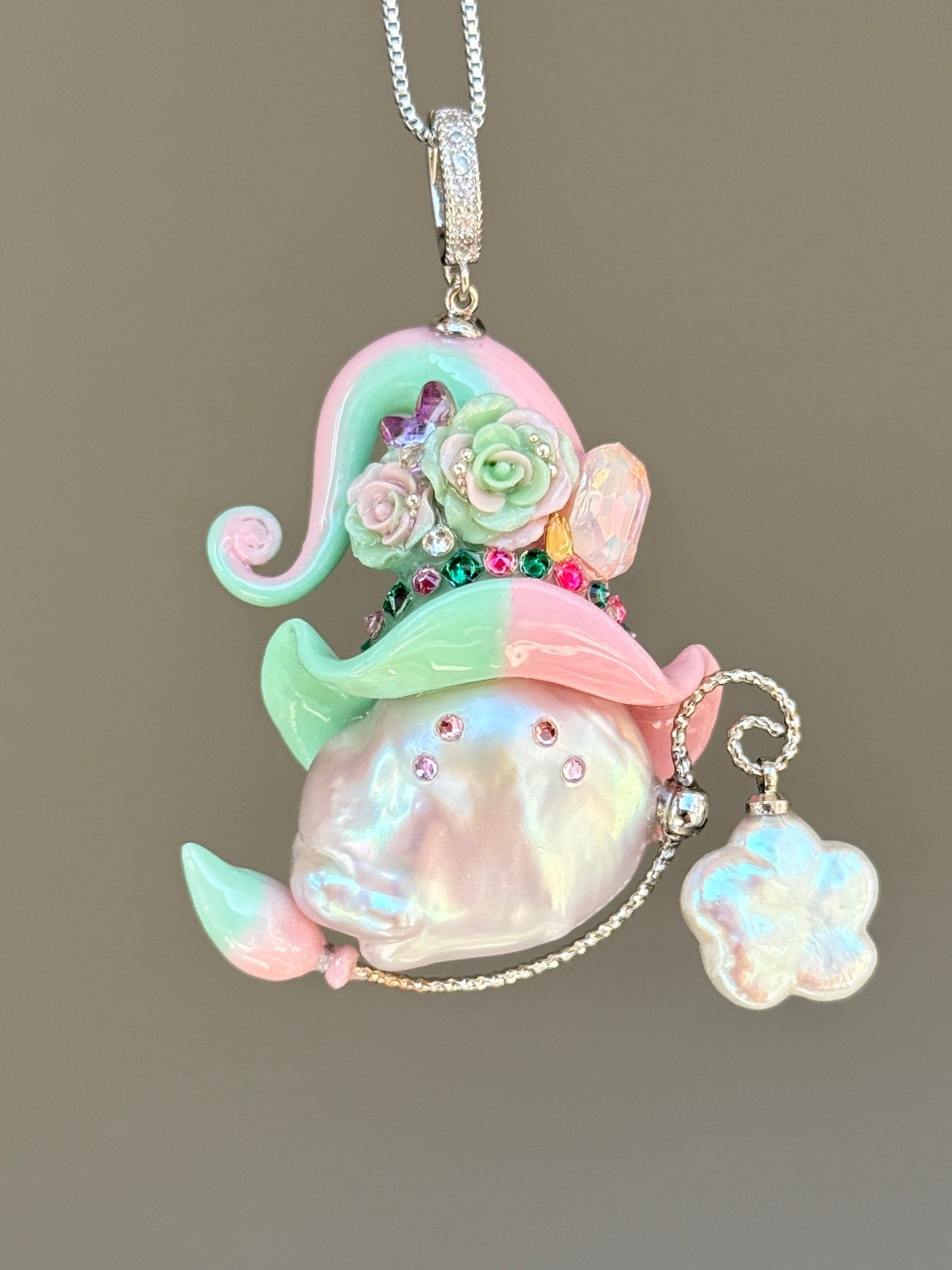 Mint Blush Daydream Baroque Pearl Necklace SKU1010P1390