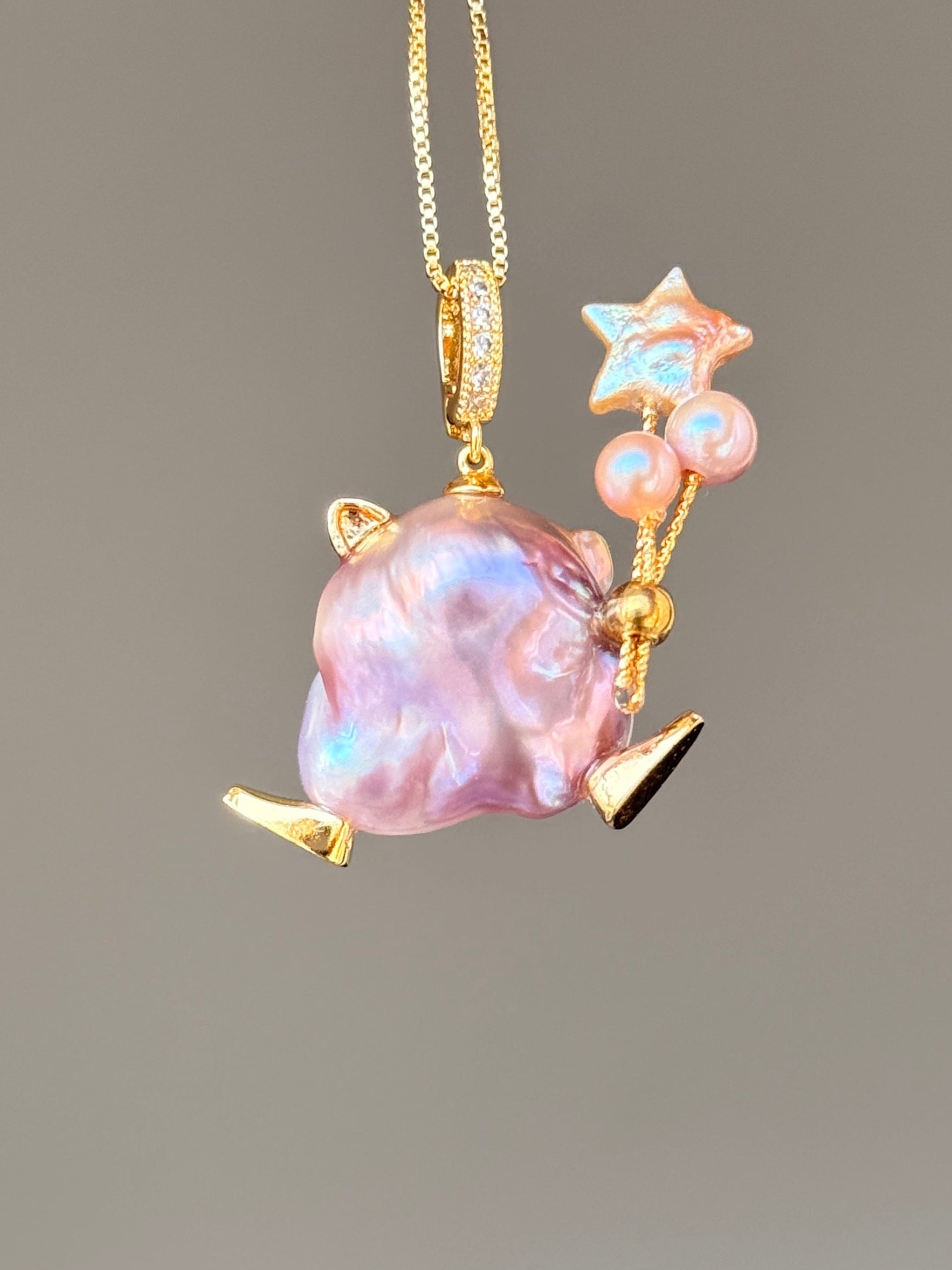 Starlit Familiar Baroque Pearl Necklace SKU941P1212