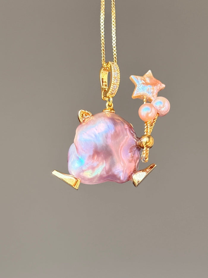 Starlit Familiar Baroque Pearl Necklace SKU941P1212