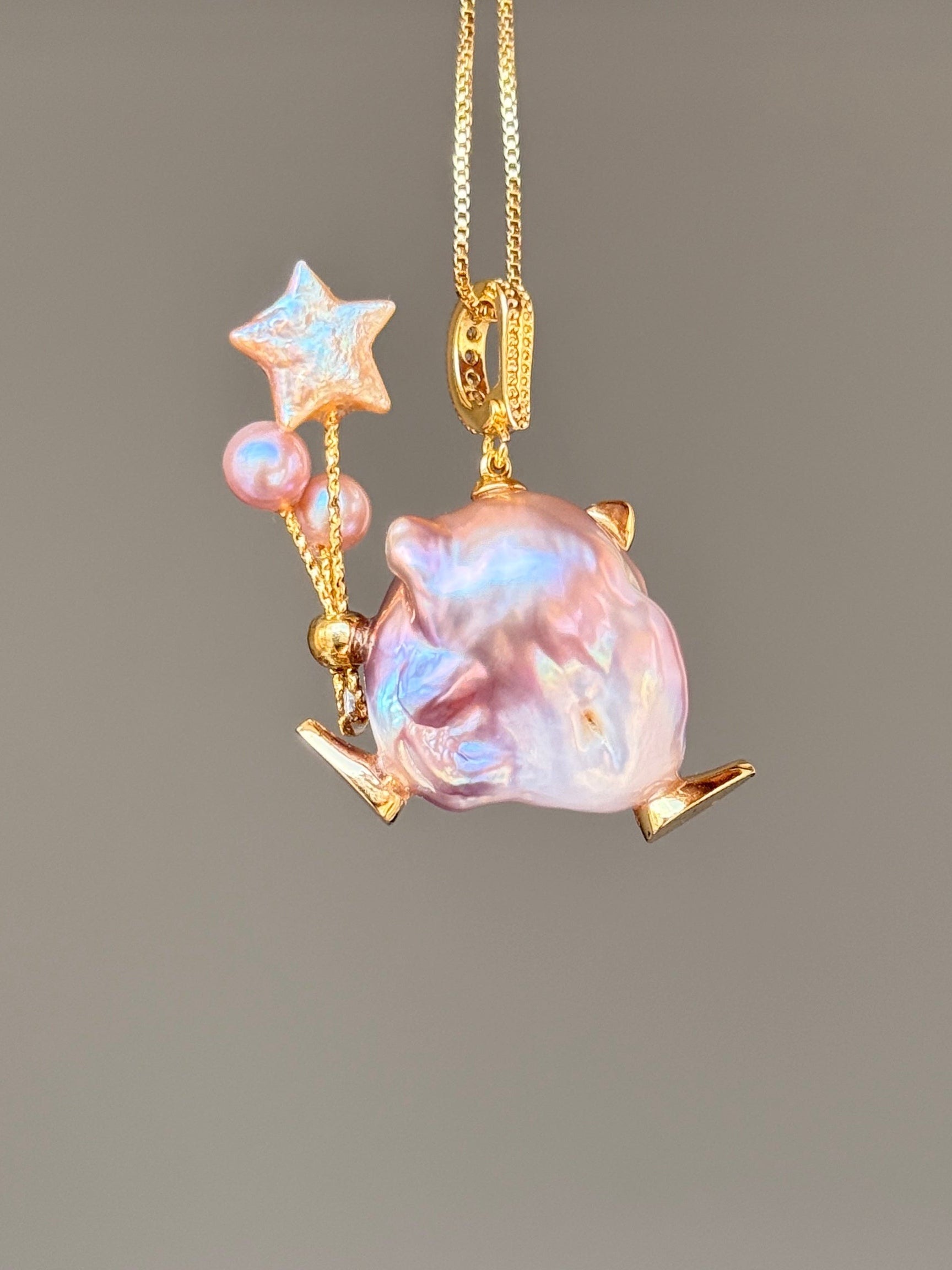 Starlit Familiar Baroque Pearl Necklace SKU941P1212