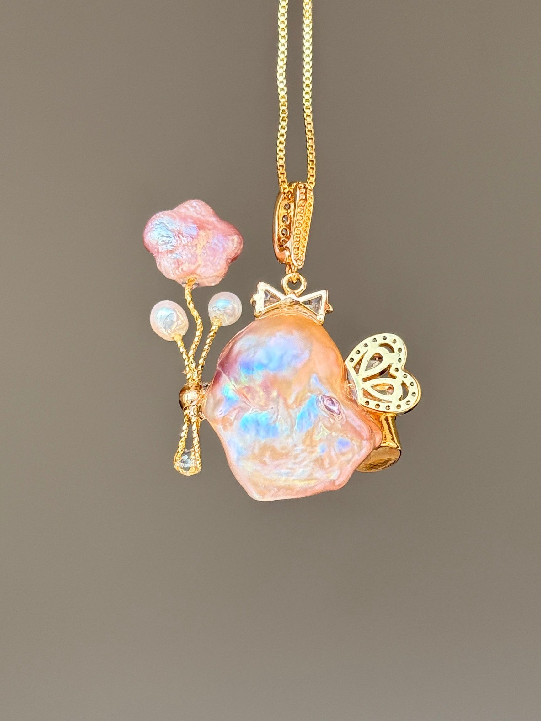 Title Sweetheart Fairy Baroque Pearl Necklace SKU936P1373