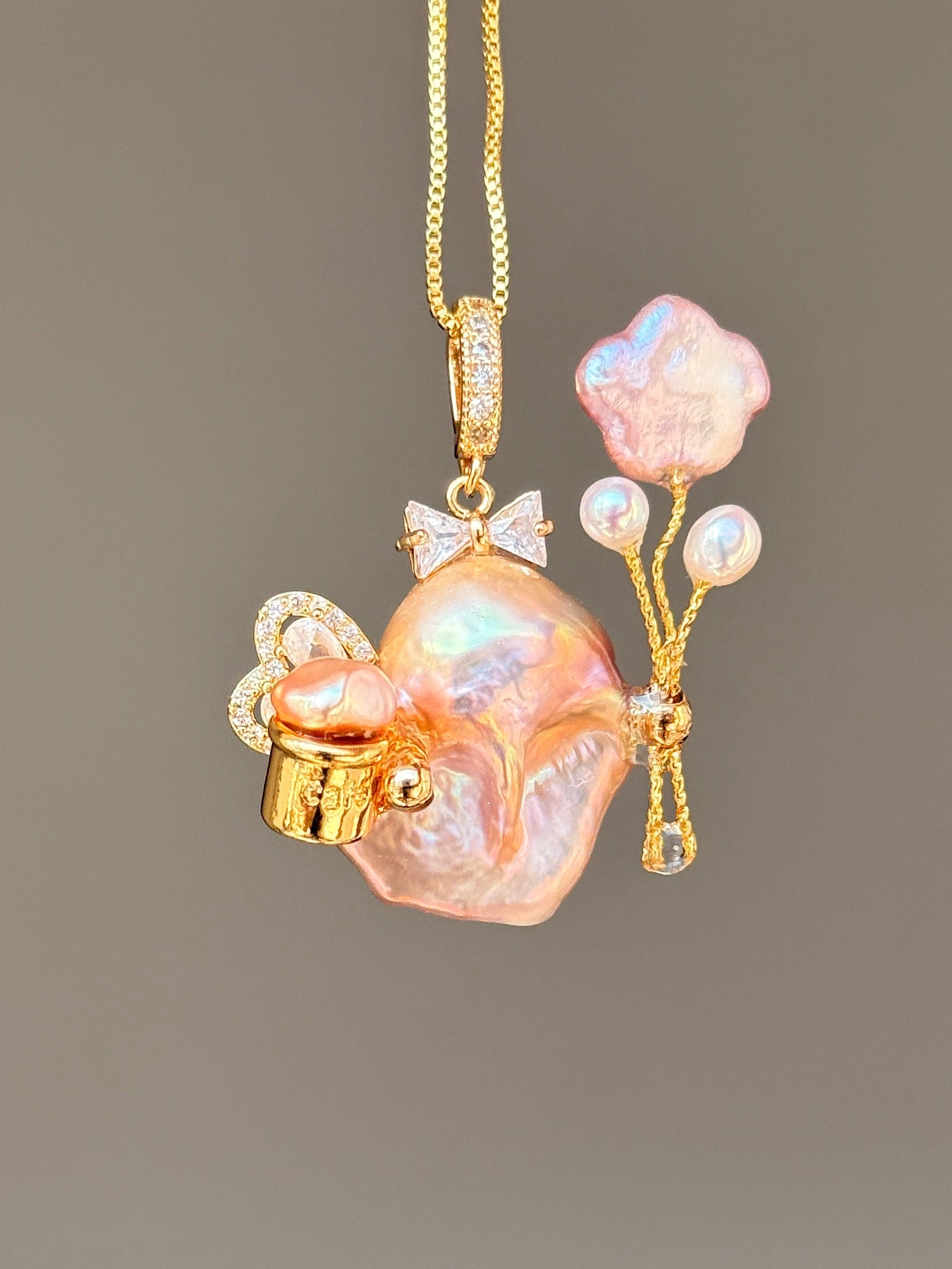 Title Sweetheart Fairy Baroque Pearl Necklace SKU936P1373